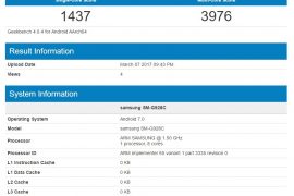 Samsung Galaxy S6 Edge Plus Nougat update shows up on Geekbench