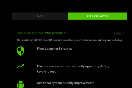 Nvidia Shield Tablet and Shield Tablet K1 get minor updates with bug fixes and improvements