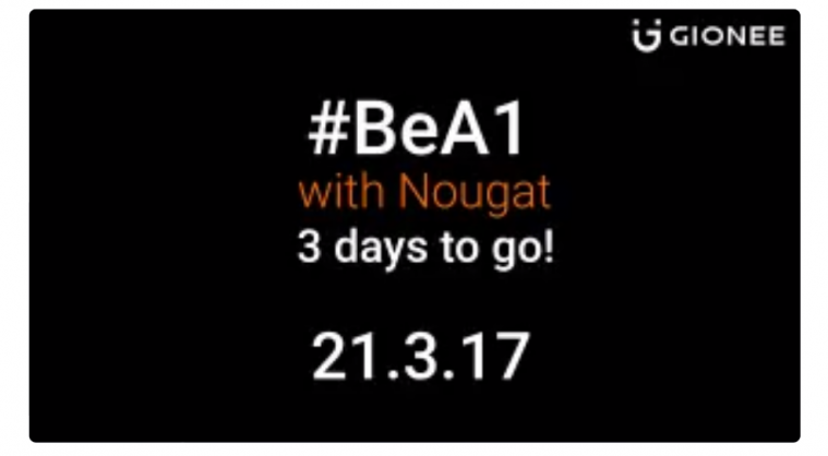 Teaser confirms Gionee A1 launch date for India; Nougat comes pre-installed