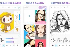 PicsArt Color Paint now lets you save your own drawing as sticker