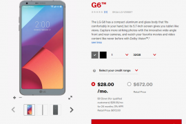 Verizon LG G6 goes on pre-order, to ship by the end of March