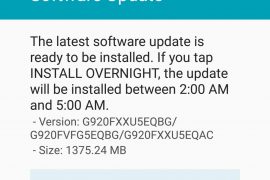 Samsung Galaxy S6 and S6 Edge Nougat update rolling out, build G920FXXU5EQBG and G925FXXU5EQBG