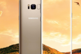 New leaked press shots show Gold color Galaxy S8 and S8 Plus