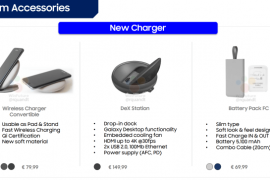 Pricing for Samsung Galaxy S8 accessories such as cases, DeX Station, Wireless charger has leaked