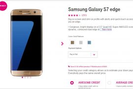 Deal: T-Mobile Galaxy S7 Edge is available for $480 (off by $120)
