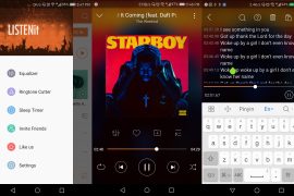 LISTENit now supports more formats, and features ringtones cutter, theme color and lyrics editor