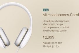 Xiaomi’s new Mi Headphones Comfort launched in India at Rs 2,999