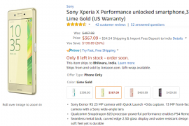 Deal: Sony Xperia X Performance 32GB available for $368 on Amazon ($130 off)
