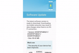Sprint Galaxy S7 and S7 edge OTA update rolling out with March security patch
