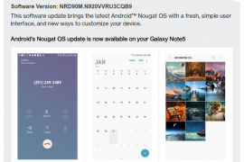 Verizon Galaxy Note 5 and S6 Edge Plus Nougat update rolling out with build N920VVRU3CQB9 and G928VVRU3CQB9