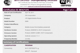 ZTE Z839 is an upcoming Android 7.1.1 device