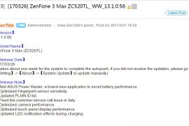 Zenfone 3 Max update brings a new power saving app ‘Asus Power Master’