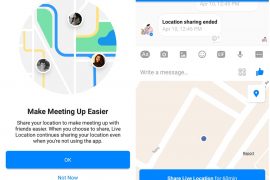 How to use Facebook Messenger’s live location sharing