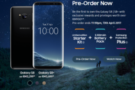 Galaxy S8 and S8+ pre-order begins in Malaysia, offer includes 5,100mAh battery pack