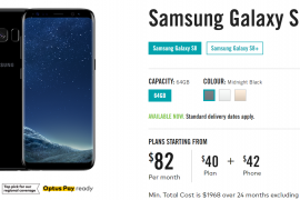Samsung Galaxy S8 and S8+ now available from Optus in Australia