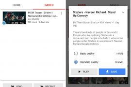How to share downloaded Youtube Go videos
