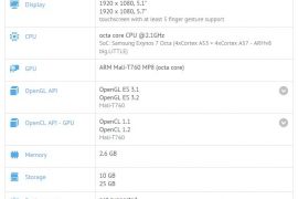 Samsung begins Galaxy A8 Nougat update testing, shows up on GFXbench