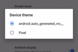 Android 8.0 may finally bring support for custom themes