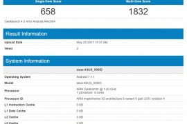 Asus X00ID hits Geekbench with Snapdragon 430 processor, Android 7.1.1 and 2GB RAM