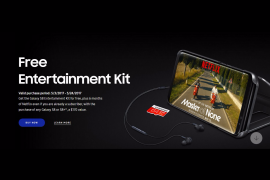 Samsung extends Galaxy S8 and S8+ entertainment kit offer to May 24