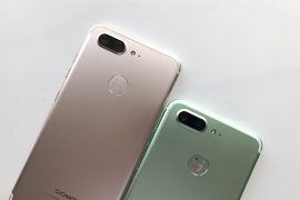 Clear pics of Gionee S10 leak out in green, blue and gold color