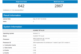 Huawei Enjoy 7 Plus benchmarks now available