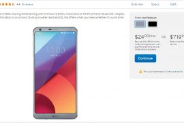 Deal: Get LG G6 for $360 only through AT&T