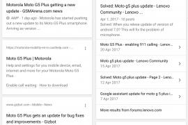 Google testing a new search layout for mobile devices?