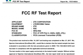 ZTE K92 Android tablet passes through FCC, nears release
