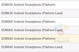 Snapdragon 845 gets listed on Qualcomm’s website