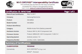 AT&T Galaxy S8 Active could launch soon, clears Wi-Fi alliance as SM-G892A
