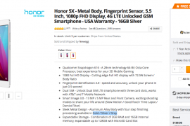 [Deal] Get a Huawei Honor 5X for $140 at Newegg with this coupon