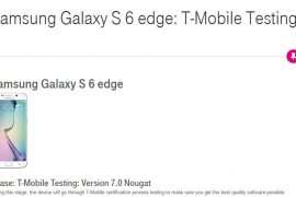 T-Mobile to release Nougat update for Samsung Galaxy S6 and S6 Edge very soon