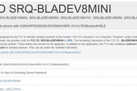 ZTE Blade V8 Mini images leak out via FCC
