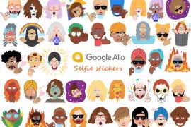 Now create personalized selfie stickers with Google Allo app