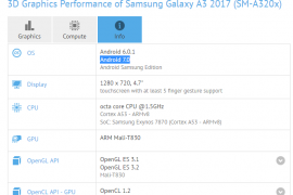 Android 7.0 Nougat update for Samsung Galaxy A3 2017 should release soon