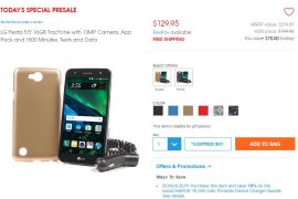 [Hot Deal] TracFone LG Fiesta going for $130 with a pack of 1500 minutes, texts and data