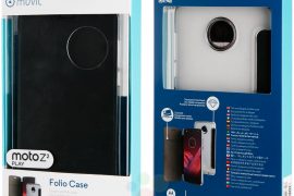 Motorola certified Moto Z2 Play Folio Case leaked