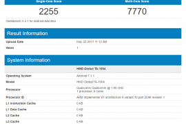 Nokia 9 benchmarks appear at Geekbench, fares similar to Xiaomi Mi6 and OnePlus 5