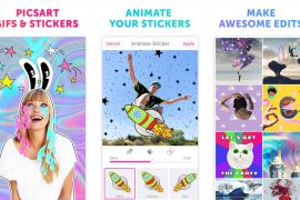 PicsArt Gifs & Stickers is a dedicated Android app for, well, GIFs and Stickers
