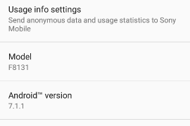 Xperia X Performance Android 7.1.1 update rolling out in Canada