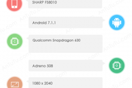 Sharp FS8010 specs revealed via AnTuTu benchmark