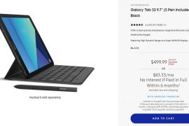 [Hot Deal] Galaxy Tab S3 price drops to $500 in US ($100 off)