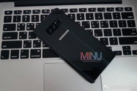 Yet another Galaxy Note 8 render leaks with dual camera and rear mounted fingerprint scanner