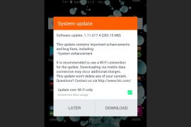 HTC U11 receiving OTA update in US with software version 1.11.617.4