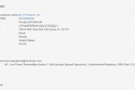 BLU Studio J8 spotted on FCC
