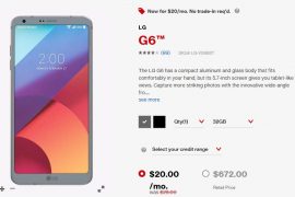 Verizon LG G6 offer: $192 off under new $20/month offer