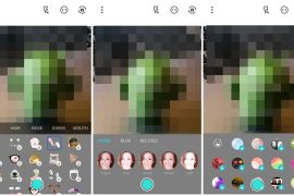 Now combine different face filters using the new MagiCam app