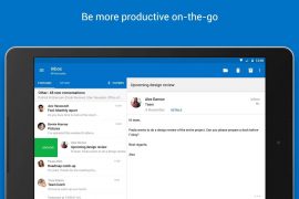Update to Microsoft Outlook Android app gets you new redesigned people card