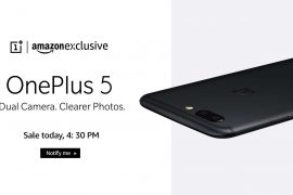OnePlus 5 to go on sale in India today
